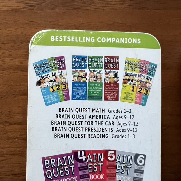 Brain Quest Learn Kindergarten Ages 4-6 Lot of 2 Quiz Deck Revised 4th Ed 2012 - Picture 10 of 13